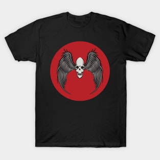 Skull With Wings T-Shirt
